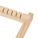 Kids Weaving Loom Easy Operation Hand Eye Coordination Durable Wood Weaving Loom Kit for Beginner Adult Craft DIY