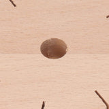 2Pcs Beading Cord Disc Wooden Round DIY Bracelet Braiding Plate Weaving Board Tools - Extra Image