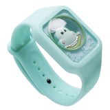 Repellent Bracelet Leak Free Long Lasting Multipurpose Safe Anti Bite Repellent Wrist Band for Kids Outdoor Green - Top-Down View