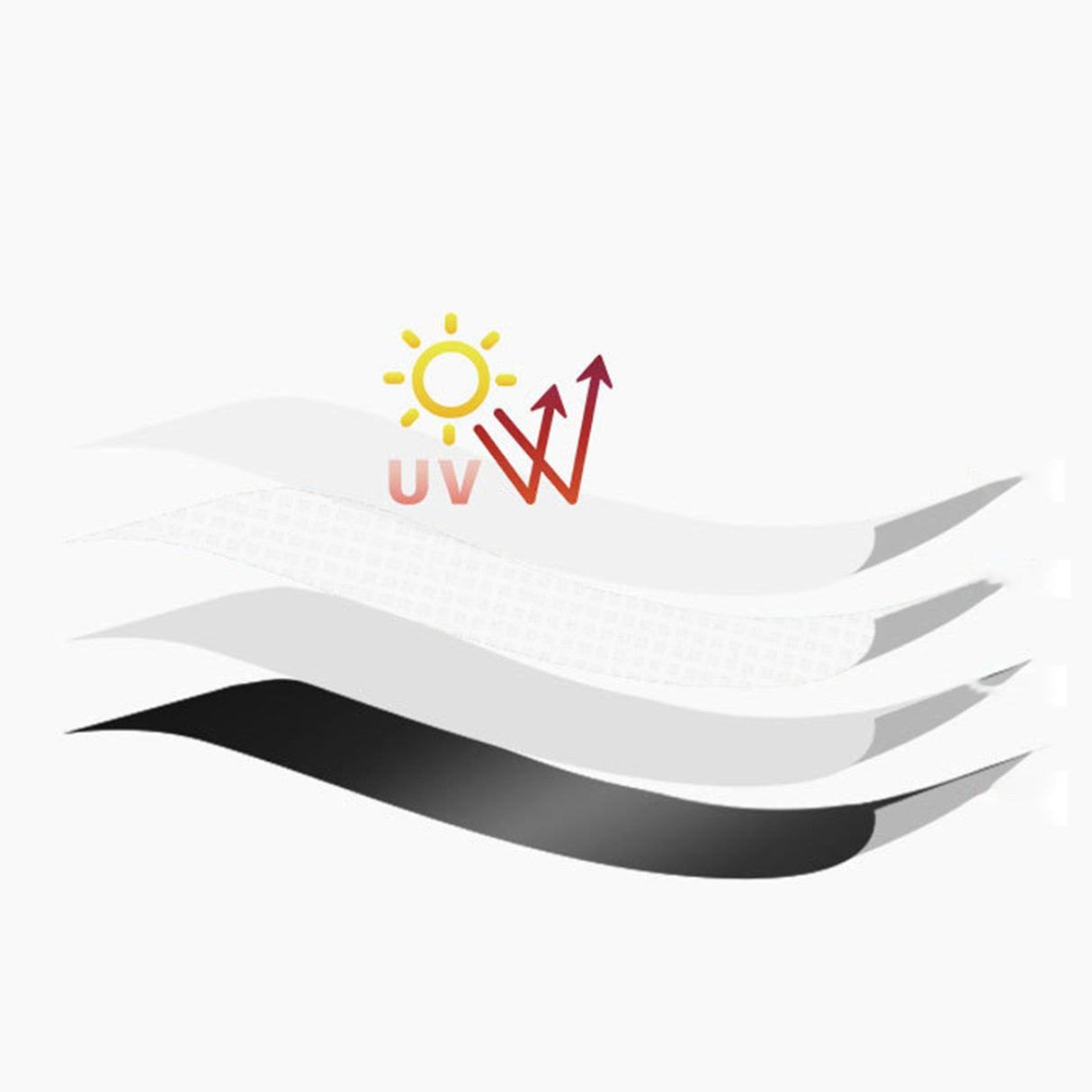 Sun Umbrella Super Light Mini Foldable UV Protection Wind Proof Portable Dual Use Umbrella White