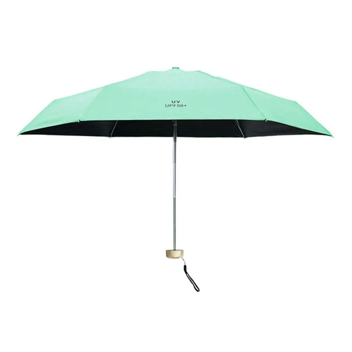 Sun Umbrella Super Light Mini Foldable UV Protection Wind Proof Portable Dual Use Umbrella Avocado Green