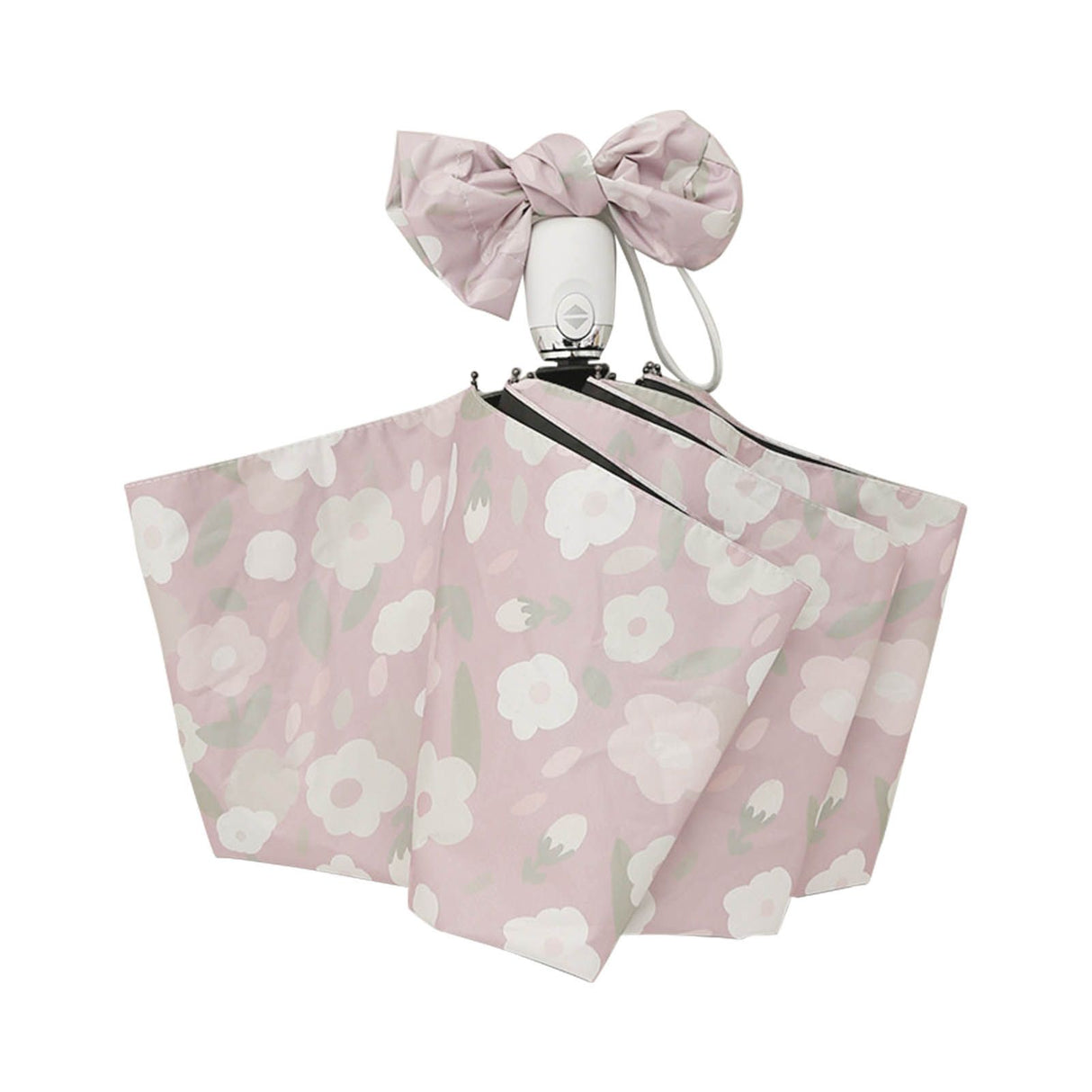 Automatic Umbrella Small Flower Style Umbrella Sunshade UV Protection Folding Umbrella Sun Rain Waterproof Umbrella