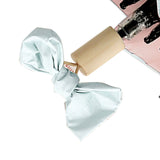 Travel Umbrella Ice Cream Color Sun Rain Proof UV Protection Foldable Portable Umbrella for Men Women Cyan Pink - Low Angle