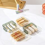 3pcs Lipstick Holder Transparent Storage Overlay Clear Lipstick Display Holder for Lip Gloss Transparent Orange - Extra Image
