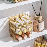 3pcs Lipstick Holder Transparent Storage Overlay Clear Lipstick Display Holder for Lip Gloss Transparent Green - Low Angle