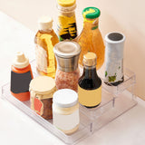 Clear Acrylic Display Riser Shelf 3 Tier Riser Display Stand Kitchen Bathroom Storage Rack