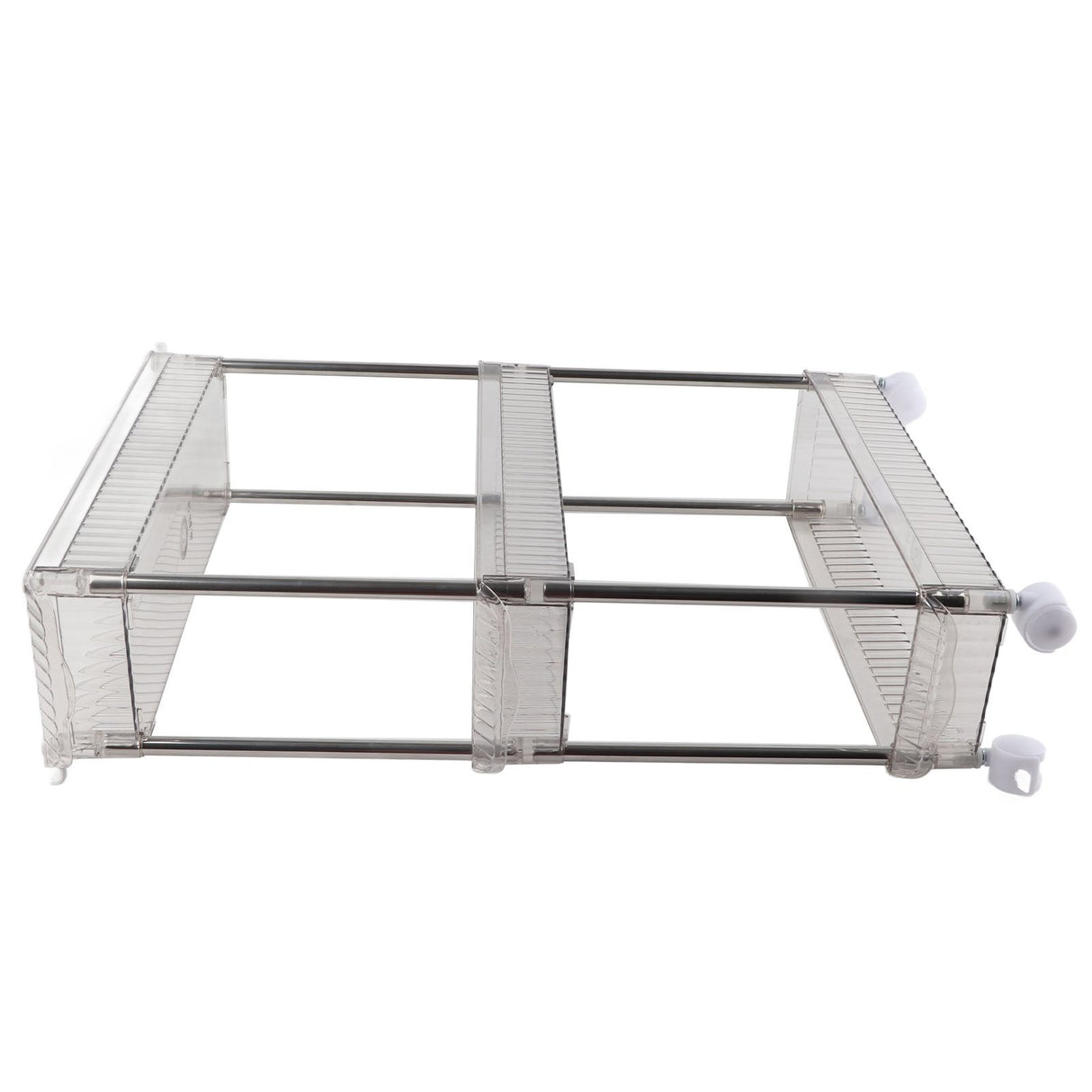 Bathroom Gap Shelf Bathroom Cosmetics Transparent Storage Rack Multi Layer Bathroom Organizer 3 Layers 37x12x50cm