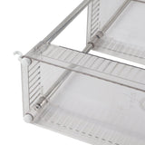 Bathroom Gap Shelf Bathroom Cosmetics Transparent Storage Rack Multi Layer Bathroom Organizer 3 Layers 37x12x50cm - Extra Image