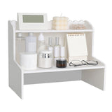 Desktop Wood Display Shelf Desk Multi Layer Storage Rack Mini Bookshelf Cosmetics Organizer M