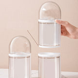 Figure Storage Box Transparent Wall Mounted Doll Figure Display Box Exhibition Box 1 Layer 11x13.5cm - Rear View