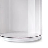 Figure Storage Box Transparent Wall Mounted Doll Figure Display Box Exhibition Box 2 Layer 11x22cm