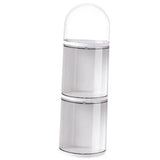 Figure Storage Box Transparent Wall Mounted Doll Figure Display Box Exhibition Box 3 Layer 11x35.5cm