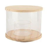 Action Figure Display Case Rotating Base Dustproof Waterproof Acrylic Action Figure Cabinet for Bedroom Office