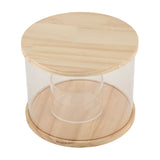 Action Figure Display Case Rotating Base Dustproof Waterproof Acrylic Action Figure Cabinet for Bedroom Office