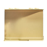 Doll Display Case ABS Transparent Stackable Clear Display Box Toy Storage Stand for Mini Figures Collectibles Large Yellow
