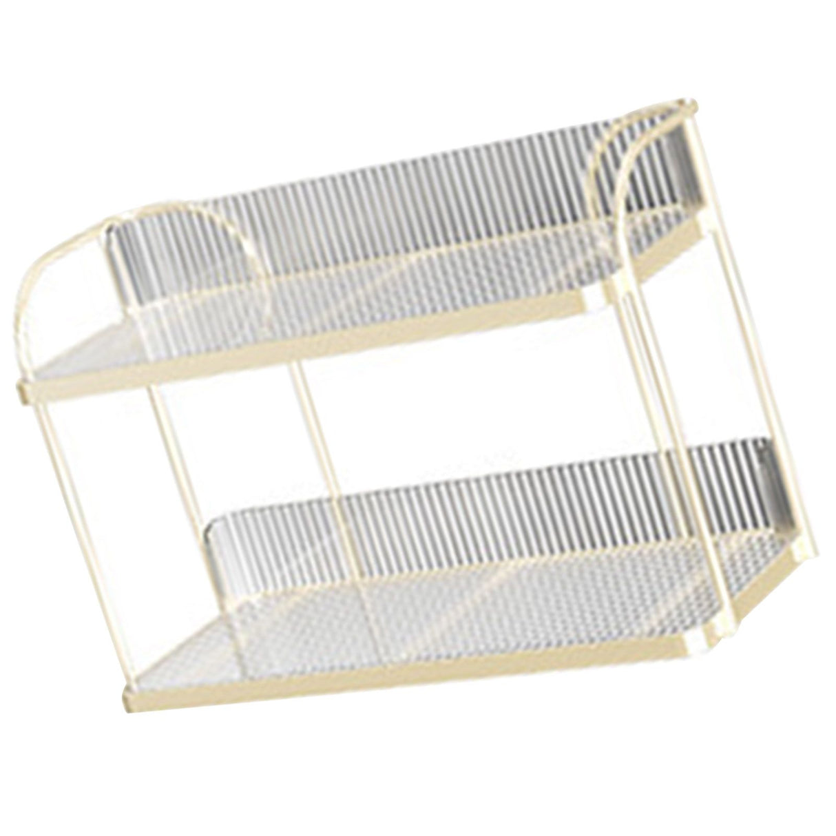 Transparent Double Layer Storage Rack Desktop Cosmetic Storage Rack Accessories Organizer for Bedroom