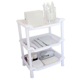 3 Tier Bathroom Countertop Organizer Detachable Multifunctional Makeup Storage Shelf Rack for Bathroom Kitchen Bedroom