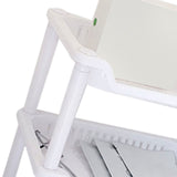 3 Tier Bathroom Countertop Organizer Detachable Multifunctional Makeup Storage Shelf Rack for Bathroom Kitchen Bedroom - Low Angle