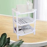 3 Tier Bathroom Countertop Organizer Detachable Multifunctional Makeup Storage Shelf Rack for Bathroom Kitchen Bedroom