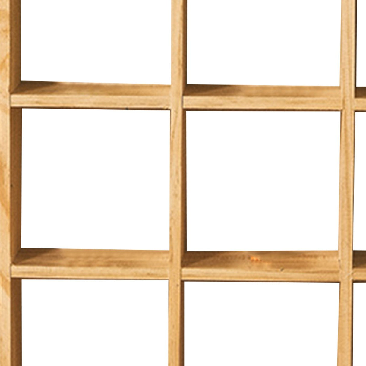 12 Grids Action Figure Wooden Storage Shelf Figure Wood Shadow Box Shelf Organizer for Bedroom Living Room Study Without Back Plate