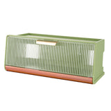Wall Mounted WIFI Router Storage Box Great Capacity Power Strip Power Socket Cable Storage Case for Home Cyan Middle Size 30x13.5x12.5cm/11.8x5.3x4.9in