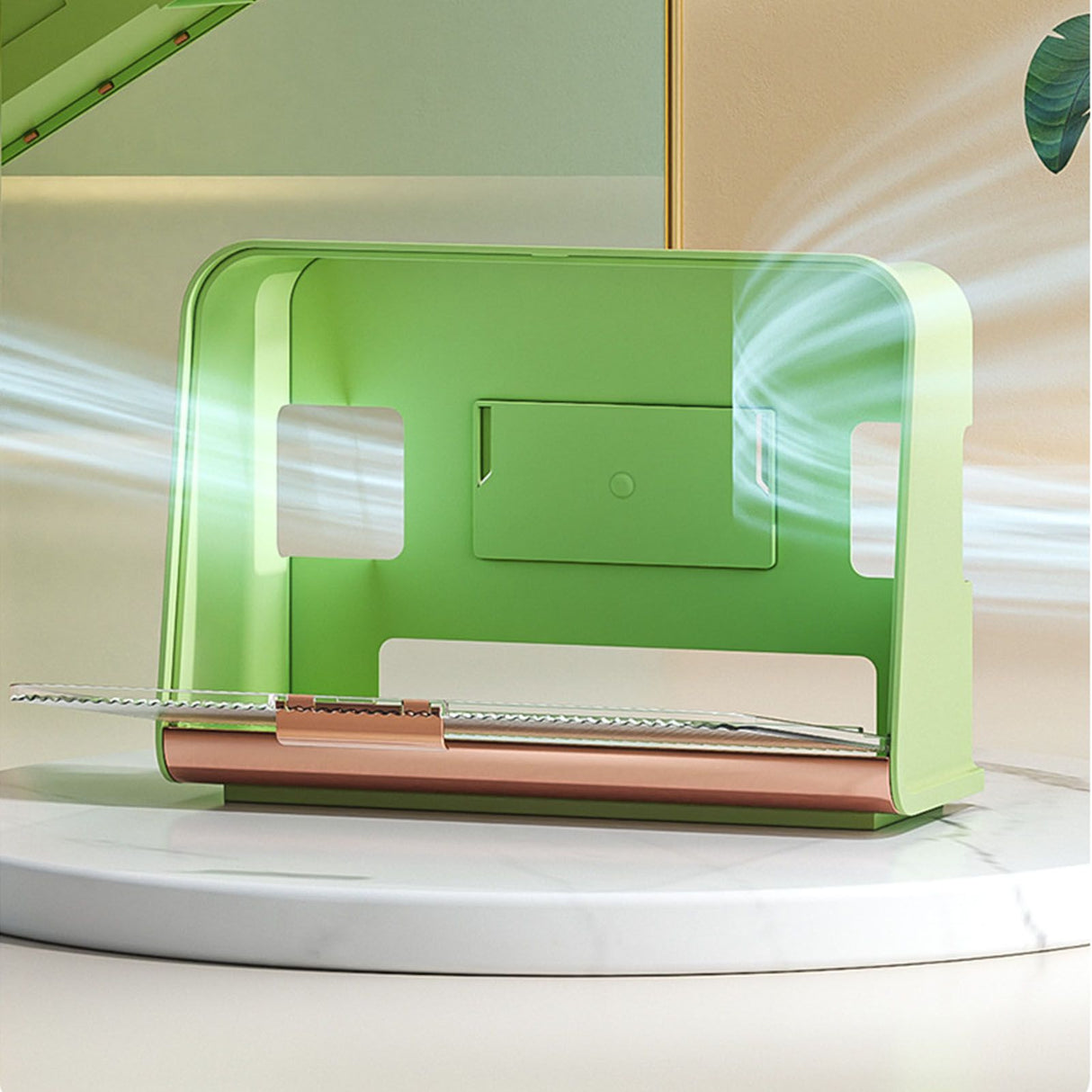 Wall Mounted WIFI Router Storage Box Great Capacity Power Strip Power Socket Cable Storage Case for Home Cyan Large Size 30x12x22cm/11.8x4.7x8.7in