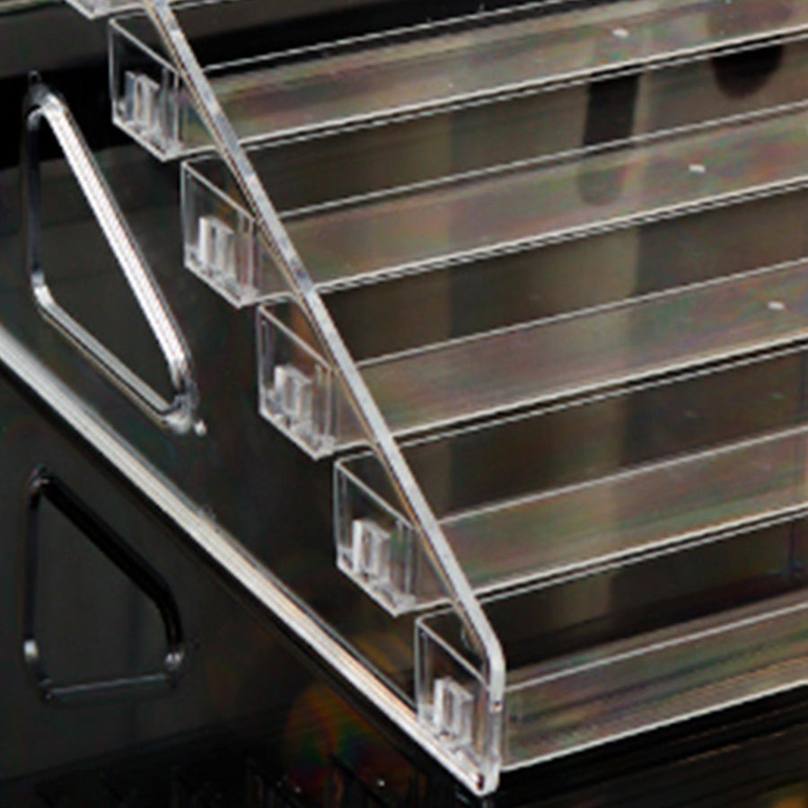 Desktop Lipstick Storage Box Plastic Transparent Makeup Storage Display Case for Perfume Nail Polish