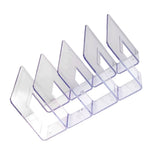 Handbag Organizer Household Transparent Bag Storage Rack Bed Room PC Mini Purse Shelf 4 Section