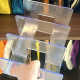 Handbag Organizer Household Transparent Bag Storage Rack Bed Room PC Mini Purse Shelf 4 Section