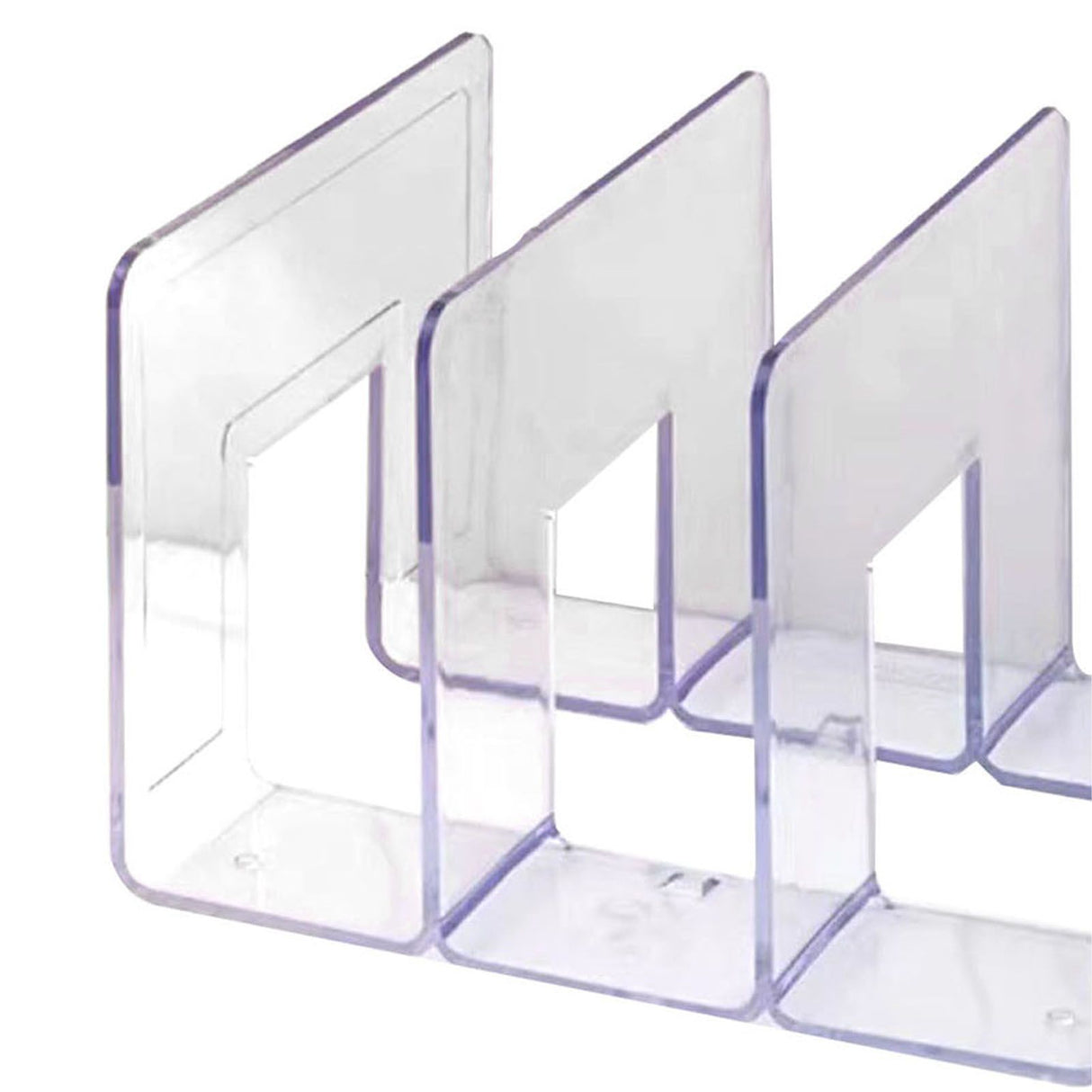 Handbag Organizer Household Transparent Bag Storage Rack Bed Room PC Mini Purse Shelf 4 Section