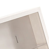 Wall Mounted Showcase Blind Box Figures Display Case Handicraft Storage Display Rack Dust Proof Doll Toy Storage Box White
