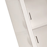 Wall Mounted Showcase Blind Box Figures Display Case Handicraft Storage Display Rack Dust Proof Doll Toy Storage Box White