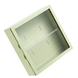 Wall Mounted Showcase Blind Box Figures Display Case Handicraft Storage Display Rack Dust Proof Doll Toy Storage Box Avocado Green