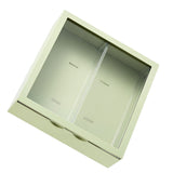 Wall Mounted Showcase Blind Box Figures Display Case Handicraft Storage Display Rack Dust Proof Doll Toy Storage Box Avocado Green