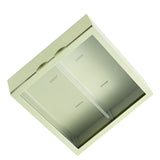 Wall Mounted Showcase Blind Box Figures Display Case Handicraft Storage Display Rack Dust Proof Doll Toy Storage Box Avocado Green