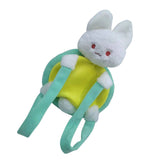 Rabbit Turtle Plush Backpack PP Cotton Short Plush Cartoon Perfect Detail Animal Cartoon Backpack for Girls