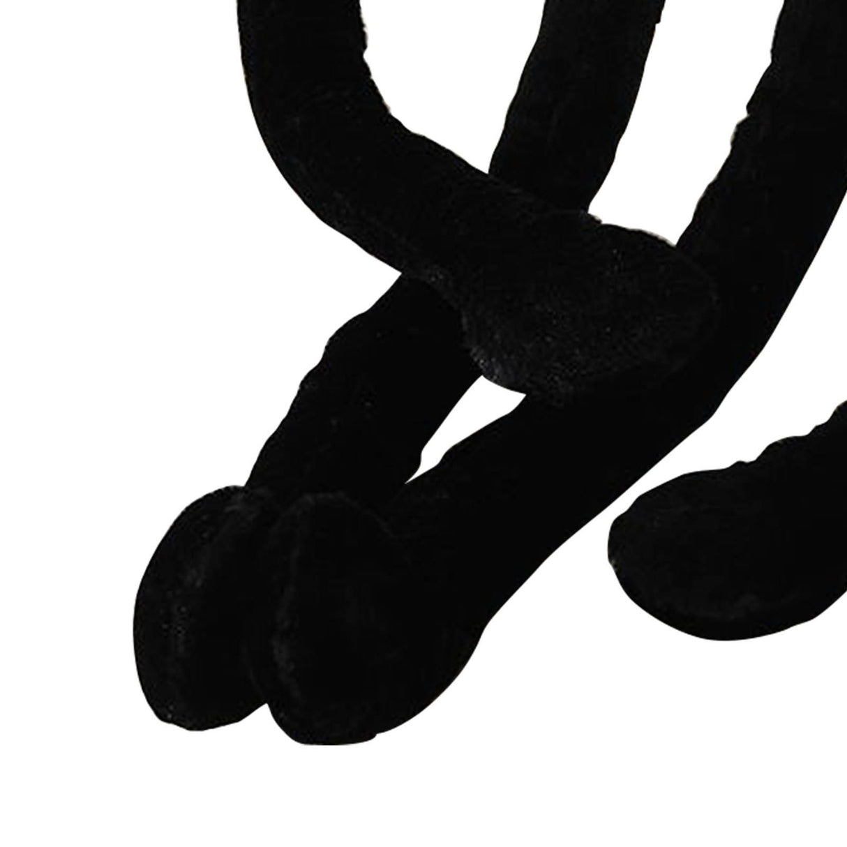 Long Legged Octopus Doll Long Legs and Feet Fine Stitching Plush Long Legs Toy for Men Women Black Cat