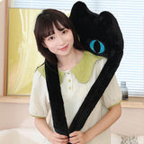 Long Legged Octopus Doll Long Legs and Feet Fine Stitching Plush Long Legs Toy for Men Women Black Cat