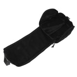 Outdoor Helmet Bag Nylon Waterproof Motorcycle Bike Bicycle Helmet Bag for Camping Hiking Black - 45-Degree Angle