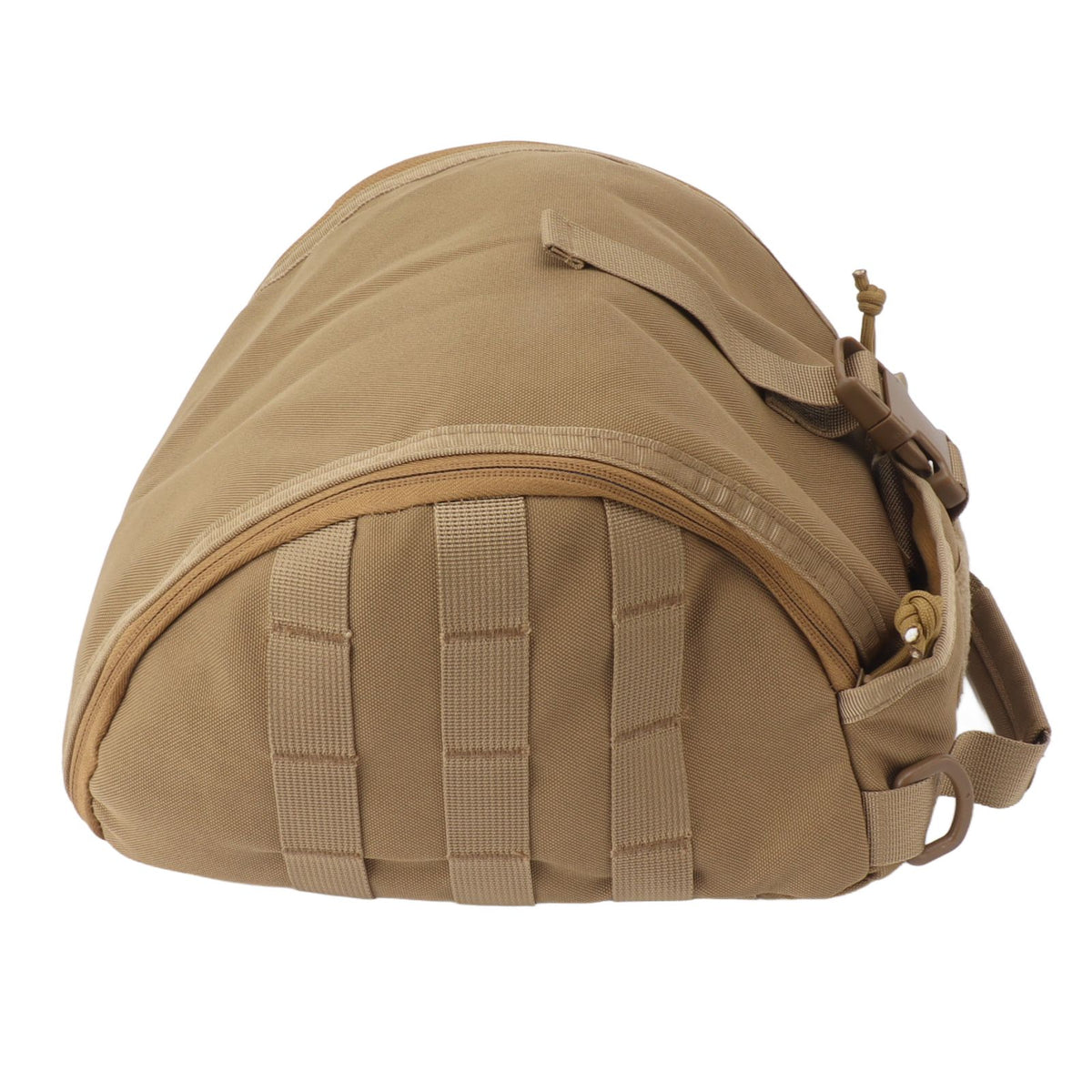 Outdoor Helmet Bag Nylon Waterproof Motorcycle Bike Bicycle Helmet Bag for Camping Hiking Khaki