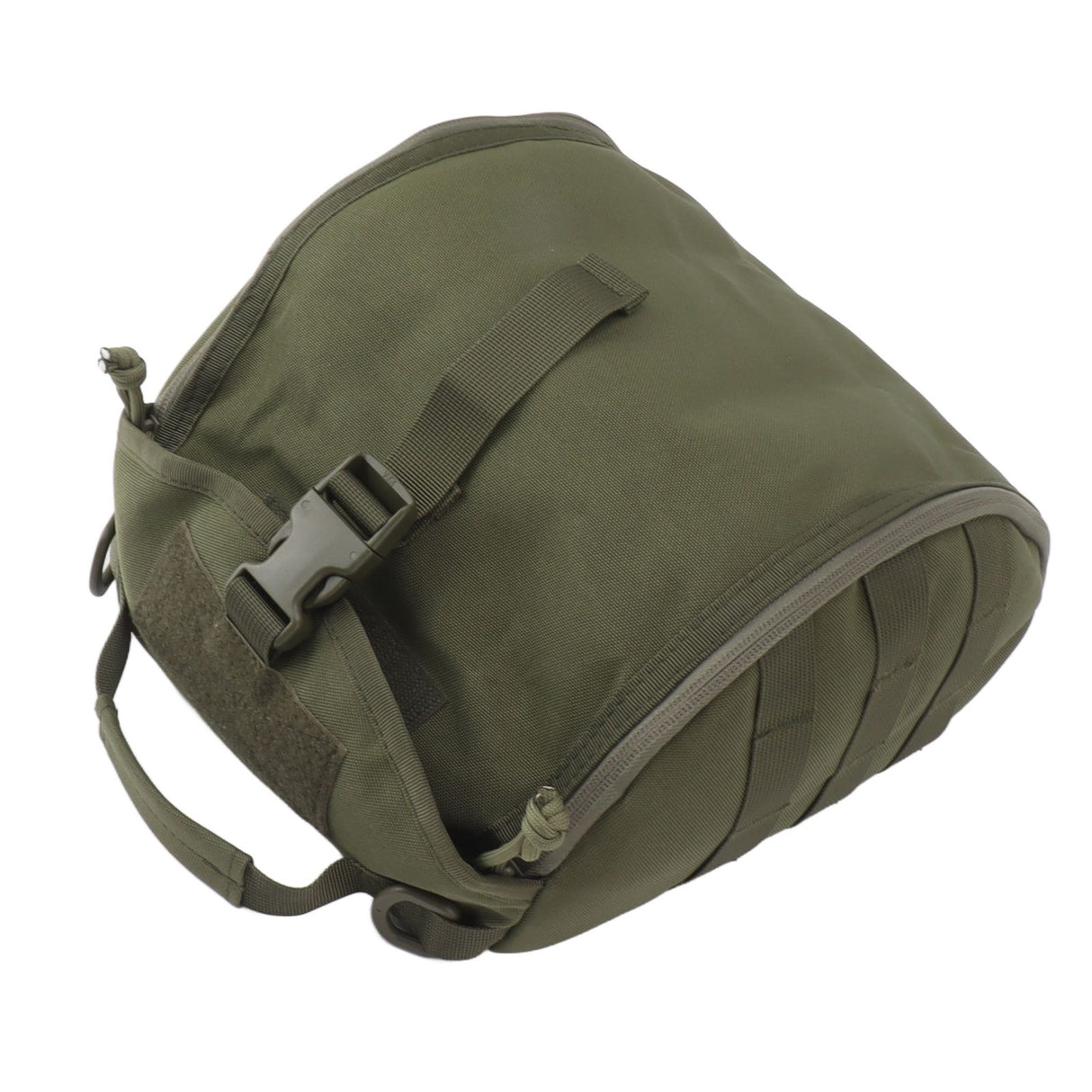 Outdoor Helmet Bag Nylon Waterproof Motorcycle Bike Bicycle Helmet Bag for Camping Hiking OD Green