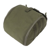 Outdoor Helmet Bag Nylon Waterproof Motorcycle Bike Bicycle Helmet Bag for Camping Hiking OD Green
