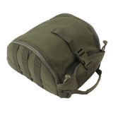 Outdoor Helmet Bag Nylon Waterproof Motorcycle Bike Bicycle Helmet Bag for Camping Hiking OD Green