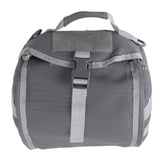 Outdoor Helmet Bag Nylon Waterproof Motorcycle Bike Bicycle Helmet Bag for Camping Hiking Gray