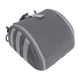 Outdoor Helmet Bag Nylon Waterproof Motorcycle Bike Bicycle Helmet Bag for Camping Hiking Gray