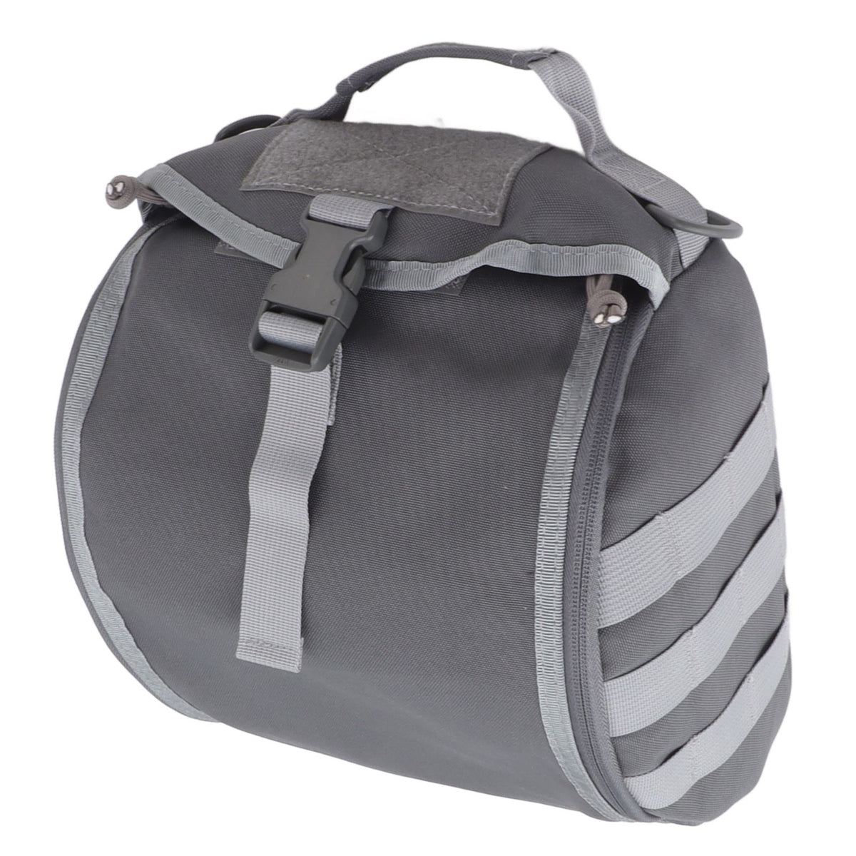 Outdoor Helmet Bag Nylon Waterproof Motorcycle Bike Bicycle Helmet Bag for Camping Hiking Gray