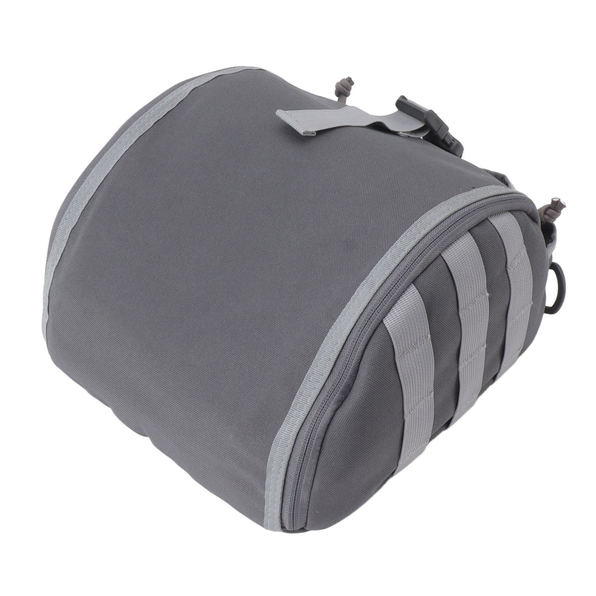 Outdoor Helmet Bag Nylon Waterproof Motorcycle Bike Bicycle Helmet Bag for Camping Hiking Gray