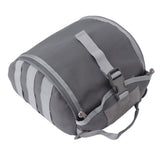 Outdoor Helmet Bag Nylon Waterproof Motorcycle Bike Bicycle Helmet Bag for Camping Hiking Gray