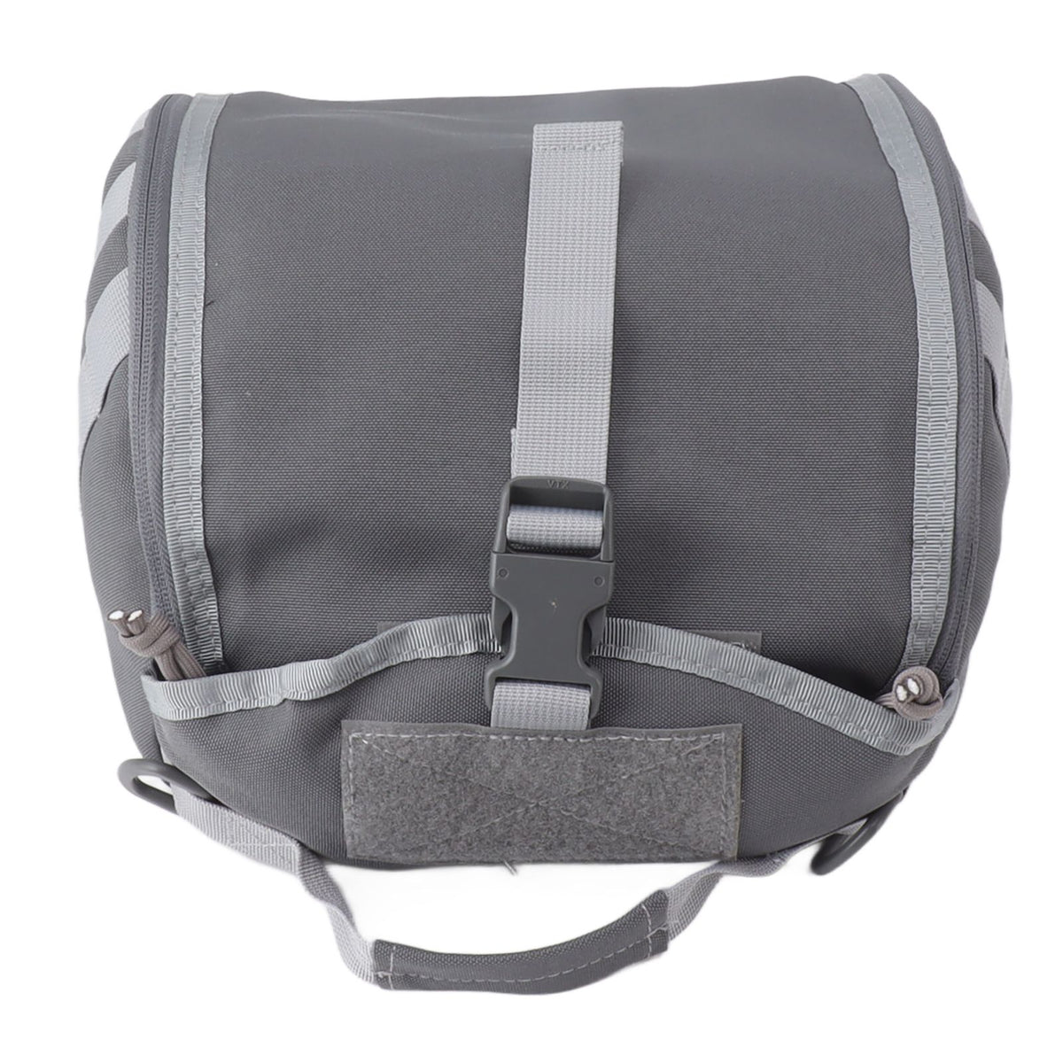 Outdoor Helmet Bag Nylon Waterproof Motorcycle Bike Bicycle Helmet Bag for Camping Hiking Gray