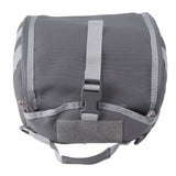 Outdoor Helmet Bag Nylon Waterproof Motorcycle Bike Bicycle Helmet Bag for Camping Hiking Gray